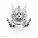 Blessed tattoo design idea