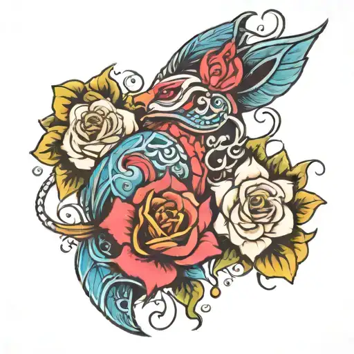 xoxo tattoo design idea