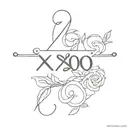 xoxo tattoo design idea