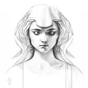 Saint Barbara tattoo design idea