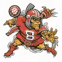 Brutus buckeye tattoo design idea