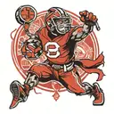 Brutus buckeye tattoo design idea