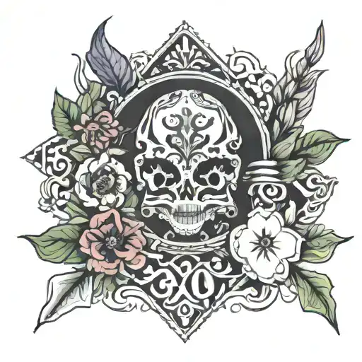 XO Basque tattoo design idea