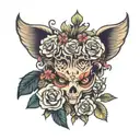 anxiety mental health tattoo design idea