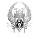 ares tattoo design idea