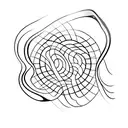 Audio Waves tattoo design idea