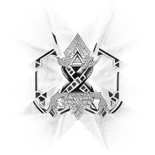 cruz tattoo design idea