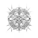 Infinity Symbol tattoo design idea