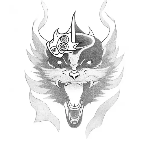 amaterasu tattoo design idea