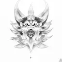 amaterasu tattoo design idea