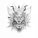 amaterasu tattoo design idea