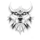 amaterasu tattoo design idea