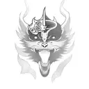 amaterasu tattoo design idea