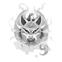 amaterasu tattoo design idea