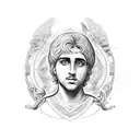 alexander the great tattoo design idea