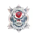 Orc tattoo design idea