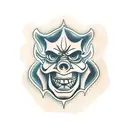 Orc tattoo design idea