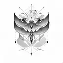 aviation  tattoo design idea