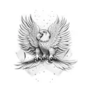 German Eagle tattoo design idea