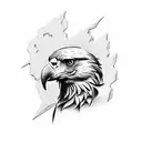 German Eagle tattoo design idea