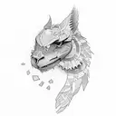 Germany tattoo design idea