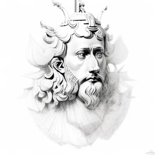 Marcus Aurelius  tattoo design idea