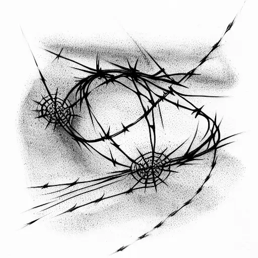 Barbed Wire tattoo design idea