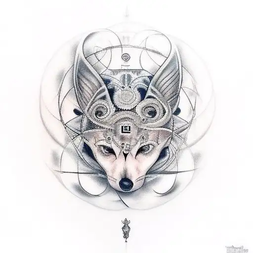 hecate três luas tattoo design idea