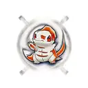 charmander tattoo design idea