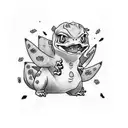 charmander tattoo design idea