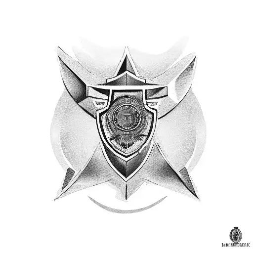 memorial fallen officer 1212 tattoo design idea