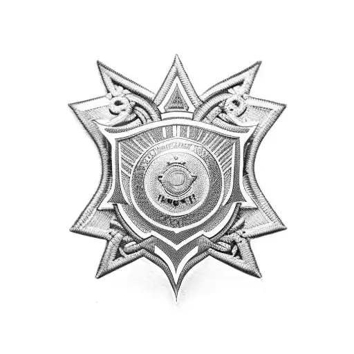 memorial fallen officer badge 1212 tattoo design idea