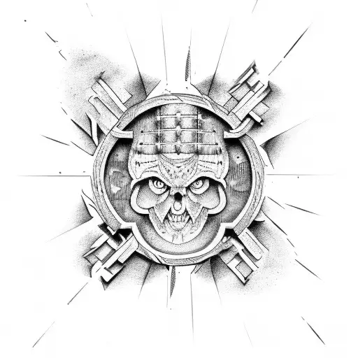 indiana jones tattoo design idea