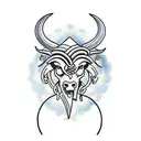 taurus tattoo design idea