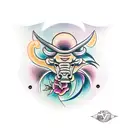 taurus tattoo design idea