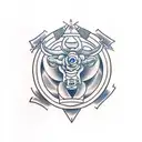 taurus tattoo design idea