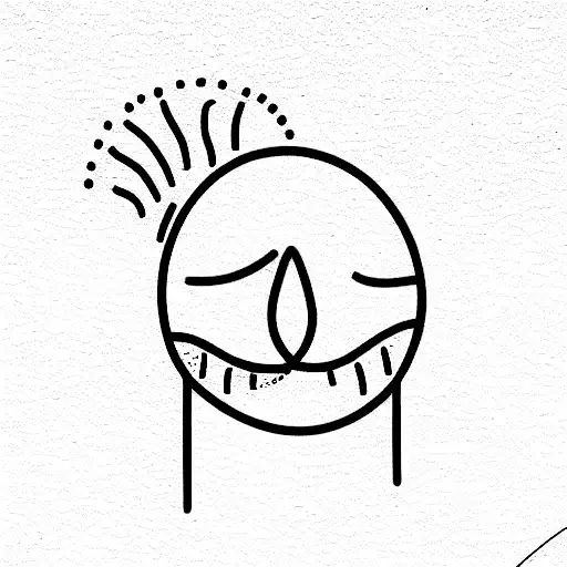 In face of adversity we push  tattoo design idea