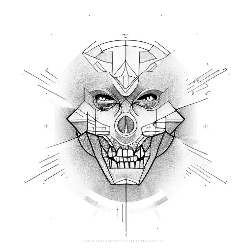 In face of adversity we push  tattoo design idea