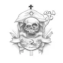 catholic tattoo design idea