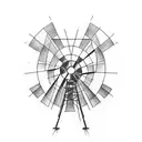 Sandhills Windmill tattoo design idea