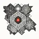 tokyo ghoul kagune tattoo design idea