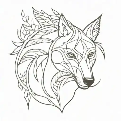 Dakota Cree tattoo design idea