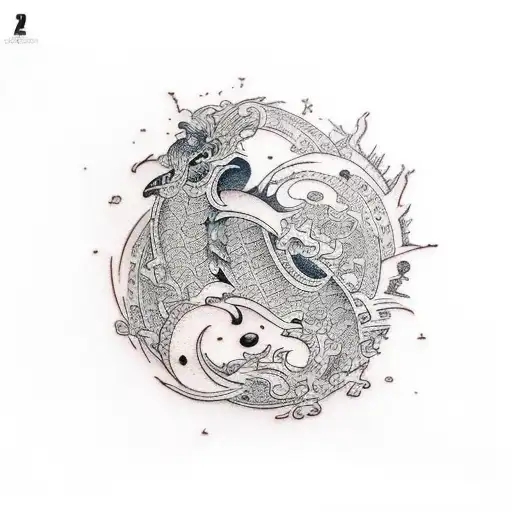 Mind over matter tattoo design idea