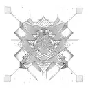 Mind over matter tattoo design idea