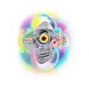 Mind over matter tattoo design idea