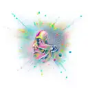 Mind over matter tattoo design idea