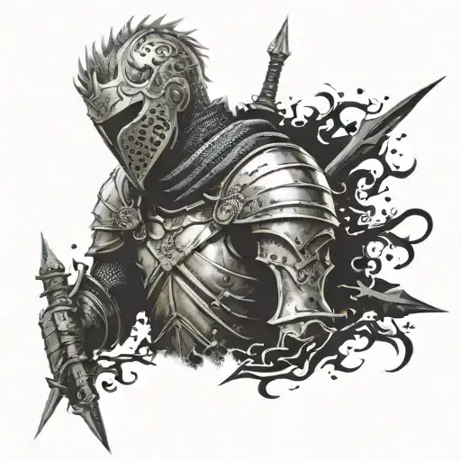 dark souls 3 tattoo design idea