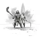 David vs Goliath  tattoo design idea