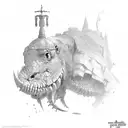 David vs Goliath  tattoo design idea