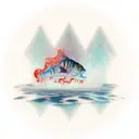 Still waters run deep tattoo design idea